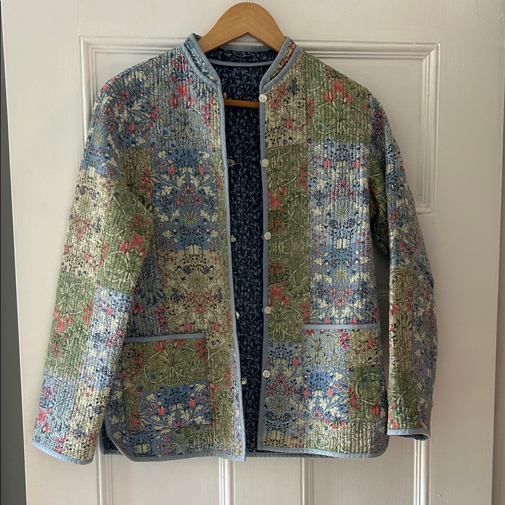Vintage Tabi Quilted Reversible Jacket Size small